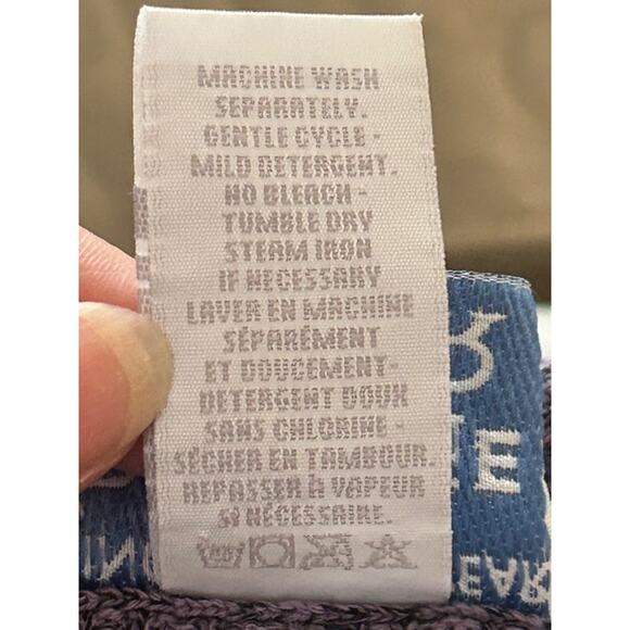 Princess Knitwear by Stephanie Schuster Lavender Cardigan – Size 1 (XL/1X) - Picture 6 of 6